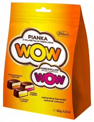 Obrázek produktu pro Pianko-Galaretki Vobro Čokoláda Deserová 182 g