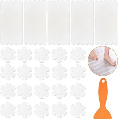 Produktbild von Antirutsch-Streifen 44 Stück transparent für Dusche Badewanne Treppe
