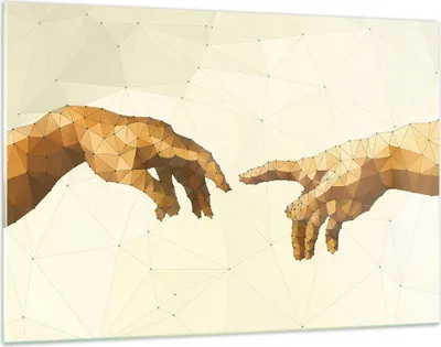 Produktbild von Bilder auf glas - Abstraktion modern - 120x80cm - Glasbilder - Wandbilder - Kunstdruck - zum Aufhängen bereit - Wanddekoration aus Glas - Glas Bilder - Wandbild auf Glas - Einteilig - GAA120x80-3713