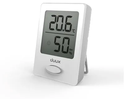 Image de Duux | Biały | Wyświetlacz LCD | Higrometr + Termometr | Sense