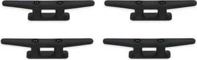 Produktbild von 4x Festmacher-Klampe Kunststoff Länge 180 mm Schwarz