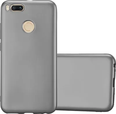 Produktbild von Cadorabo Schutzhülle für Xiaomi Mi A1 / Mi 5X Hülle in Grau Handyhülle TPU Silikon Etui Cover Case