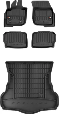Produktbild von FROGUM Gummimatten Auto Fußmatten + Kofferraummatte für Ford Mondeo V 2014-2022