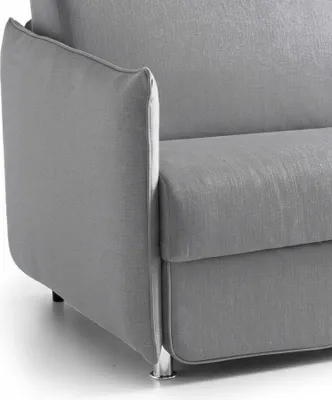 Immagine prodotto di Monleale - Divano Fisso 2 Posti, 160x95x90h cm Grigio, Sfoderabile  Italy