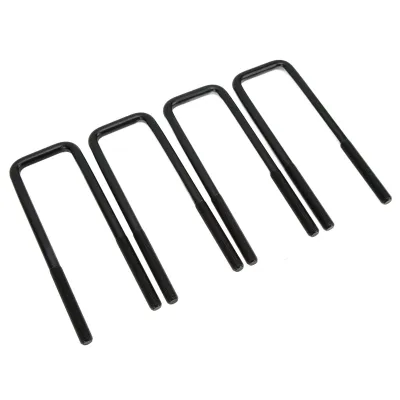 Zdjęcie produktu dla Square U Bolts,Square Bend U Bolts,Heavy Duty Square U Bolts,Rear Axle U Bolts,Steel Square U Bolts,10in Square U Bolts