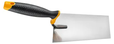 Imagen del producto de Cuchara para albañiles Hardy, 16 x 11 cm, acero inoxidable. Cuchara para enlucido, cuchara trapezoidal, cuchara para albañiles