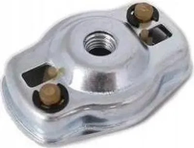 A close-up studio shot of a metal part.