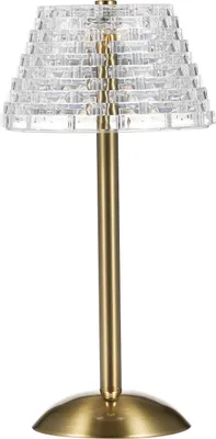 Obrázek produktu pro Neoglint LED bezdrátová stolní lampa Dobíjecí stolní lampa Dotykové ovládání 3 barvy světla Plynulé stmívání Noční světlo Křišťálová kovová noční lampa pro