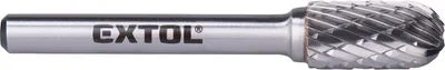 Produktbild von EXTOL INDUSTRIAL Hartmetallfräser, zylindrisch mit Kugelkopf, Durchmesser 10x20mm/Schaft 6mm, 8703724