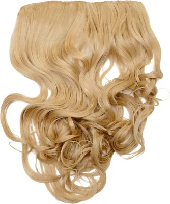 Produktbild von WIG ME UP Haarverlängerung 5 Clips lockig mittelblond WH5008-180C-26