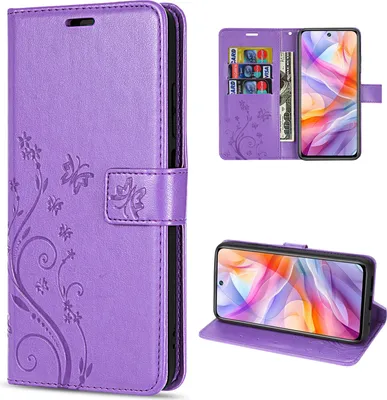 Produktbild von Hülle für ZTE Blade V70 Vita Handy Tasche Handyhülle Hülle Schutzhülle Klapphülle in Lila