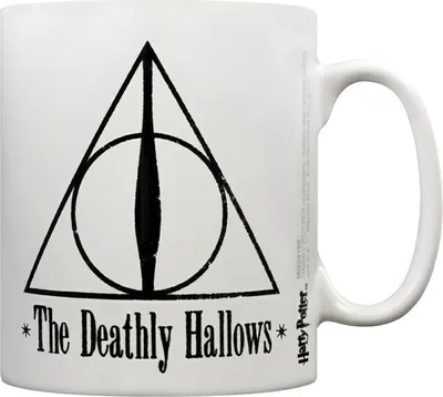 Produktbild von Harry Potter - Kaffeebecher "Master Of Death" PM1795 (Einheitsgröße) (Weiß/Schwarz)
