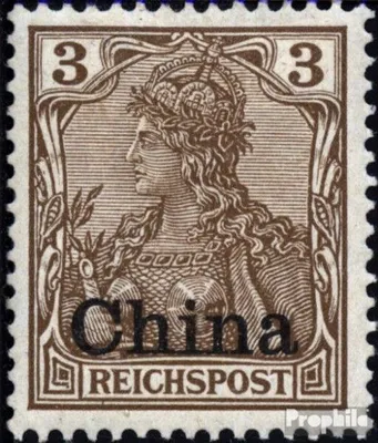 Produktbild von Briefmarken Dt. Post China 1901 Mi 15a mit Falz Aufdruckausgabe