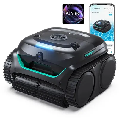 Produktbild von WYBOT WYBOT C2 Vision Kabelloser Poolroboter – KI-Kamera, 8 Modi,