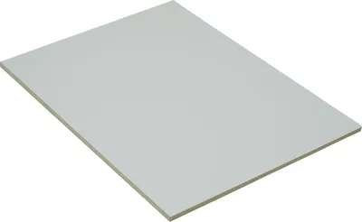 Produktbild von Dünn HDF-Platte weiß 120 x 60 cm, 3 mm