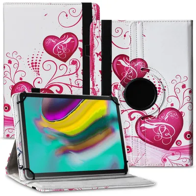 Produktbild von Tablet Hülle für Samsung Galaxy Tab S5e Tasche Schutzhülle Case Cover DrehbarFarben:Motiv 5