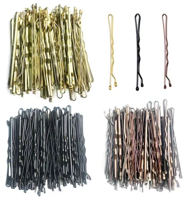 Produktbild von 150 Stück Metall Wellenform Haarnadeln 5 cm Bobby Pins Haarspangen