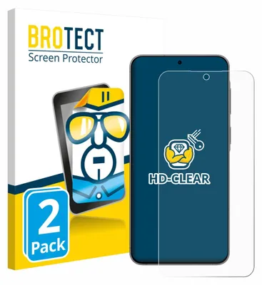 Produktbild von 2x Für Samsung Galaxy A57 5G Schutzfolie BROTECT Displayschutz Display Schutz Folie Klar Transparent