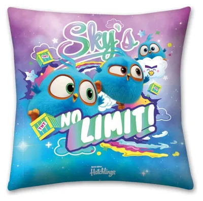Image de Coussin décoratif Angry Birds 40 x 40 cm Hatchlings