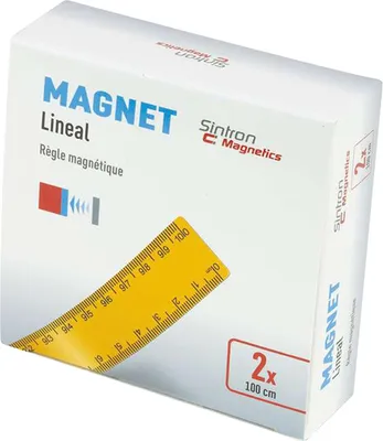 Produktbild von SINTRON Magnetlineal Magnetics 100 cm, 2 Stück
