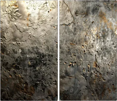 Produktbild von Spritzschutz Herdabdeckplatte Schneidebrett aus Glas Abstrakte Oberfläche 2-Teilig (60x52cm)
