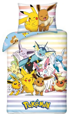 Produktbild von Pokemon dekbed pokémon (pok322): 140x200 65x65 cm