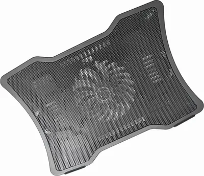 Produktbild von Tragbarer Laptop-Kühler, Kühlsockel, einzelnes Lüfter-Design, geräuscharm, zwei USB-Anschlüsse, unterstützt Laptops unter 14 Zoll