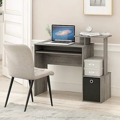 Produktbild von Holz-Sitzmöbel für Laptops, Computerarbeitsplatz oder Büro, Maße 40,2 x 40,2 x 86,5 cm