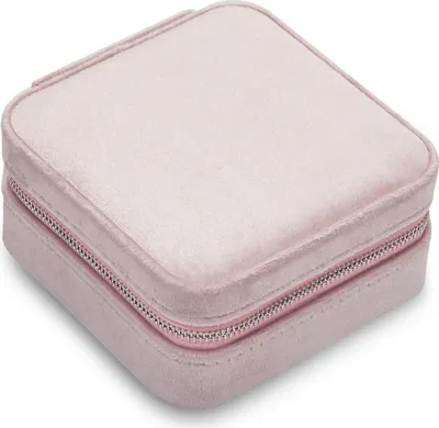 Produktbild von Glanzstücke München Reisetäschchen Samt rosa 50081020