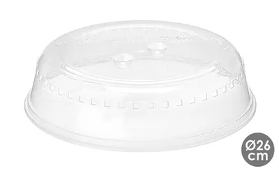 Produktbild von MIKROWELLEN ABDECKHAUBE Ø26cm Spritzschutz Abdeckhaube Mikrowellenhaube Mikrowelle Deckel Mikrowellengeschirr Mikrowellen Abdeckung Tellerhaube 71