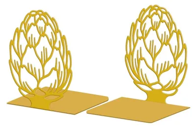 Image de Supports de livres en métal pour étagères