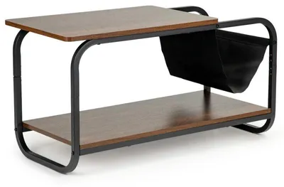 Produktbild von ModernHome YLT-1502 Couchtisch 86 cm, 2 Ebenen, braun