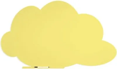 Produktbild von Symbol-Tafel Skinshape Wolke lackiert 100x150cm RAL 1016 schwefelgelb.