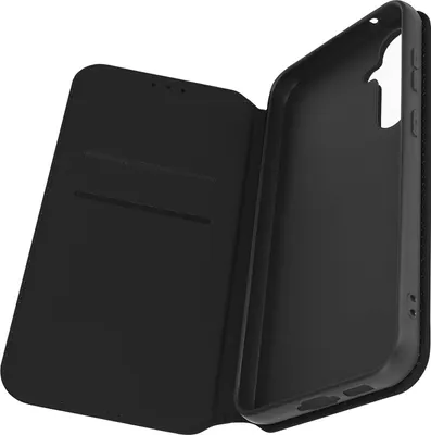 Produktbild von Avizar, Kunstleder Cover Classic Edition für Samsung Galaxy S23 FE, Schwarz
