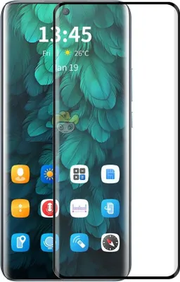 Produktbild von Motorola Edge 60 / Edge 60 Fusion / Edge 60 Pro Displayschutz - Coverup Full-Cover Panzerglas - Fingerprint Unlock - Schwarz