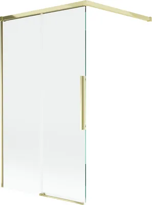 Immagine prodotto di Mexen Rox paratia per vasca da bagno scorrevole a 2 ante 100 x 150 cm, trasparente, oro - 8C9-100-003-50-00