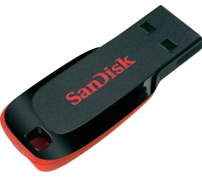 Obrázok produktu pre Sandisk Cruzer Blade, 64 GB, 64 GB, USB 2.0, bez krytky, 128-bit AES, SanDisk SecureAccess