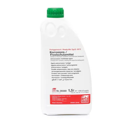 Produktbild von FEBI BILSTEIN Kühlmittel Kühlerfrostschutz 1,5L -35°C Antifreeze Fertigmischung G11 type D