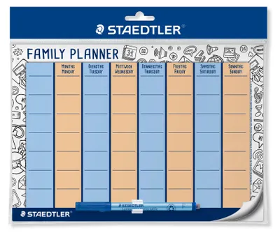 Produktbild von STAEDTLER Lumocolor Family Stundenplaner