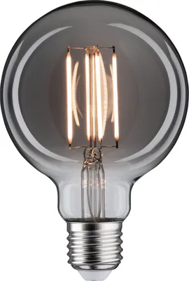 Obrázek produktu pro Paulmann LED Vintage Globe 95 8 Watt E27 kouřové sklo zlaté světlo