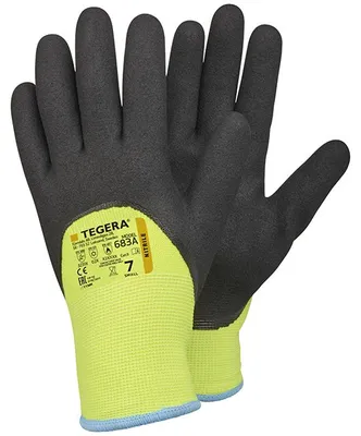 Produktbild von Ejendals Tegera 683A Winterhandschuhe - Wasserdicht und Hitzebeständig (6 Paar)