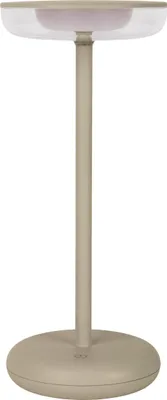 Produktbild von Näve Leuchten LED Außentischleuchte PASI mit LED Platine dimmbar LED Außentischleuchte PASI mit LED Platine dimmbar Außentischleuchten - Akku-Tischleuchte "PASI" beige, Tischlampe für den Außenbereich im Design Style aus Kunststoff in beige, 26,4 cm hoch, Ø 11 cm, LED Platine – dimmbar – Berührungssensor – Akkubetrieb – Inkl. Memoryfunktion