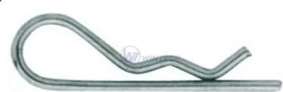 Produktbild von Einfacher Federstecker 2 x 50mm, ZB / Packung 300 Stück