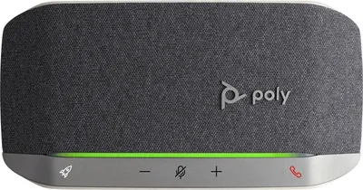 Zdjęcie produktu dla HP Poly Telefon konferencyjny Poly Sync 20 USB-A, PC, Srebrny, 0,715 m, IP64, Windows 10, Windows 11, MacOS