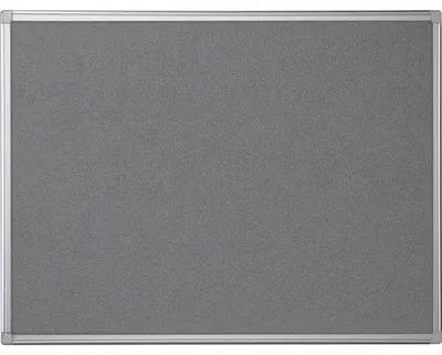 Produktbild von Bi-office Pinnwand Maya FA0342170 Aluminiumrahmen Filz 90x60cm grau