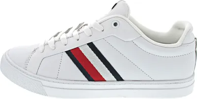 Produktbild von Tommy Hilfiger Icon Court LTH Stripes Sneaker Weiß in Gr. 40