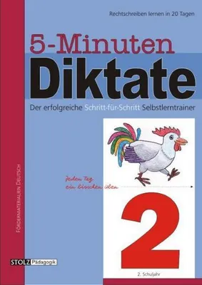 Produktbild von 5-Minuten-Diktate 2. Schuljahr