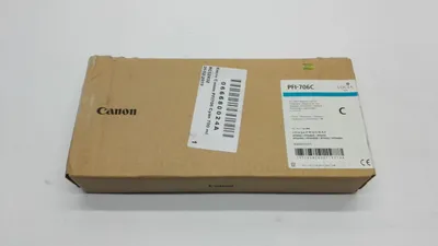 Productafbeelding van Canon PFI-706 C, hoge (XL) capaciteit, cyaan, fotokwaliteit, inkt op basis van pigment, 1 stuk
