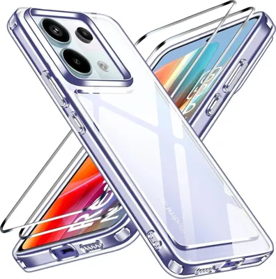 Produktbild von Hülle + 2X Schutzglas  für Xiaomi Redmi Note 13 Pro 5G Panzerfolie Display Case Tasche Slim Cover