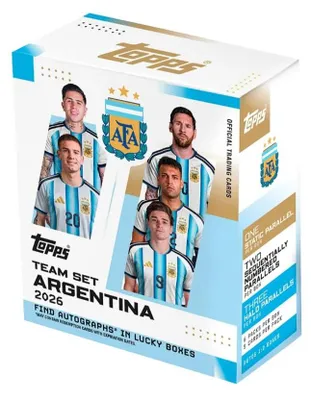 Produktbild von 2025-26 Topps Argentina Team Set Englisch